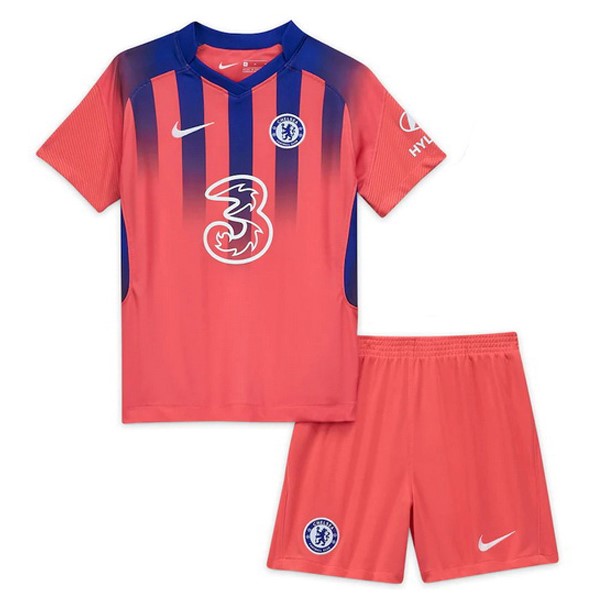 Camiseta Chelsea Tercera Equipación Niños 2020-2021 Naranja